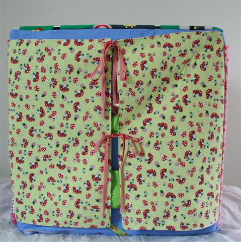 Mit Schleifen zum Zubinden.