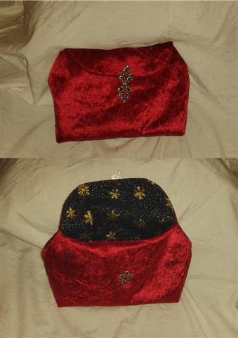 Zwischendurch mal was ganz anderes: ein T&auml;schchen f&uuml;rs Theater - nach der Anleitung von Anna, danke! 